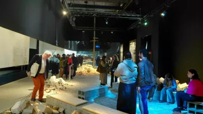 Otvoritev slovenskega paviljona na Beneškem bienalu.