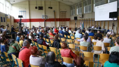 20.5.2026 - zbor krajanov štepanjsko naselje - parkirna problematika - parkiranjeFoto: Luka Cjuha