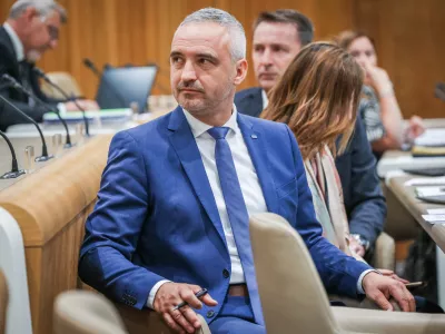 Ljubljana, DZ.Predstavitev kandidata za ministra za kmetijstvo Janeza Ciglerja Kralja pred pristojnim odborom DZ. 