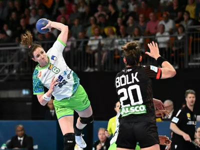 ana gros, slovenija - nemčija, olimpijske kvalifikacije