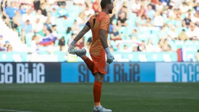 Jan Oblak4.6.2026 - stadion Stožice - prijateljska tekma Slovenija - Ciper - nogomet slovenska reprezentanca Foto: Luka Cjuha