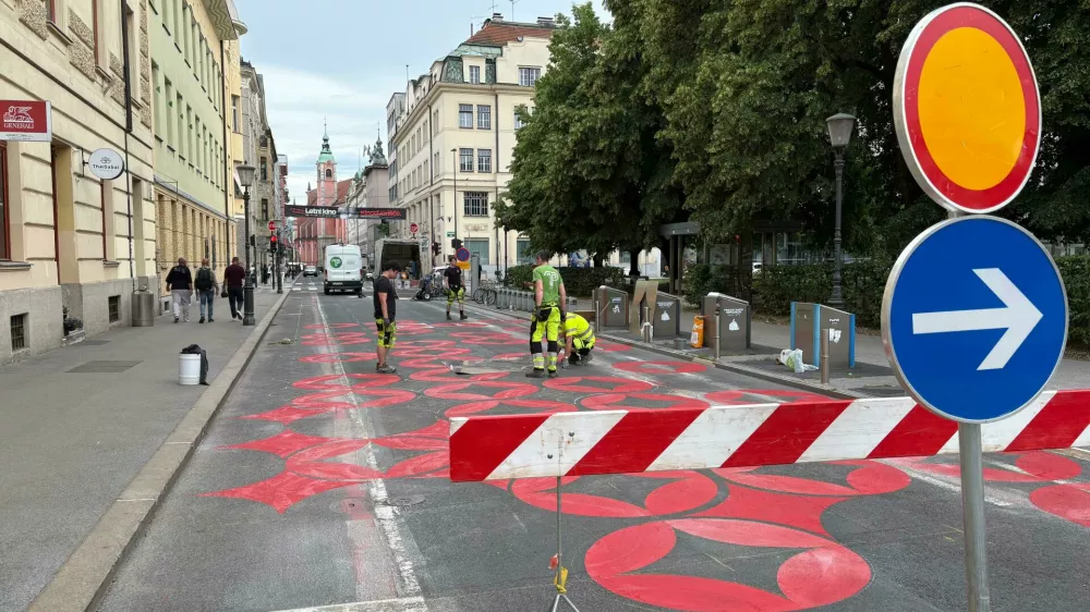 Miklo&scaron;ičeva, prenova. Foto: Dnevnik