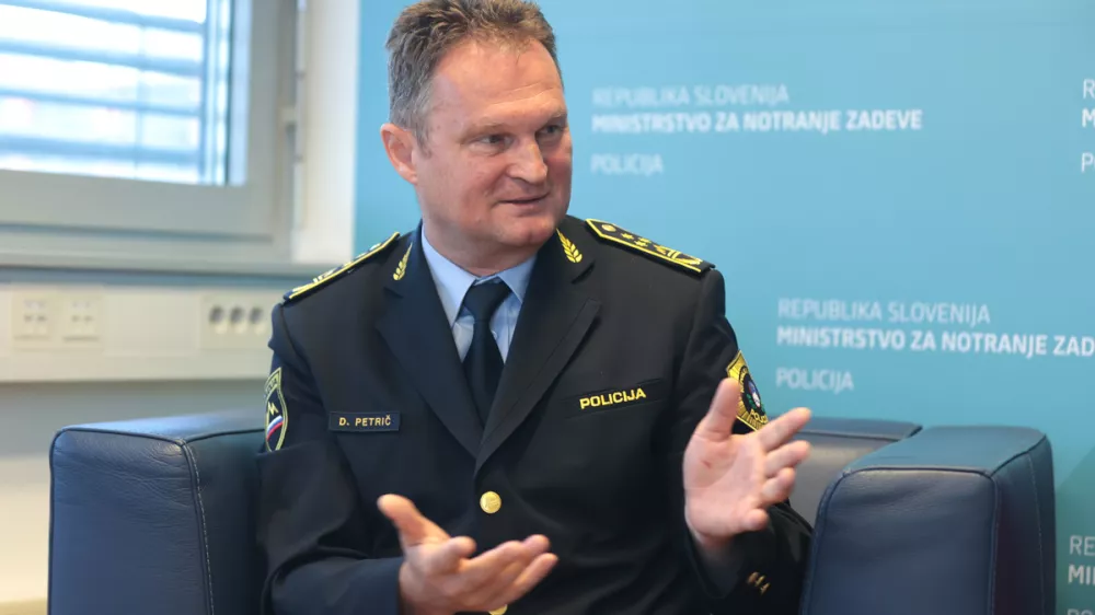 Damjan Petrič, portretv. d. direktor slovenske policije