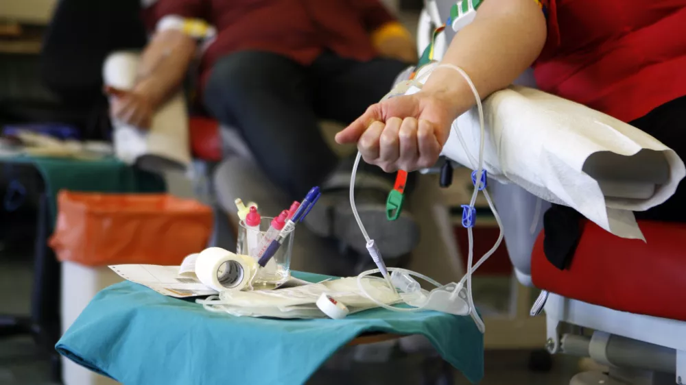 - Zavod RS za transfuzijsko medicino (ZTM) - krvodajalska akcija - krvodajalstvo//FOTO: Bojan Velikonja