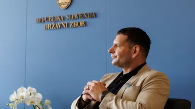 Ljubljana, DZ.Pogovor s predsednikom DZ Zoranom Stevanovicem.