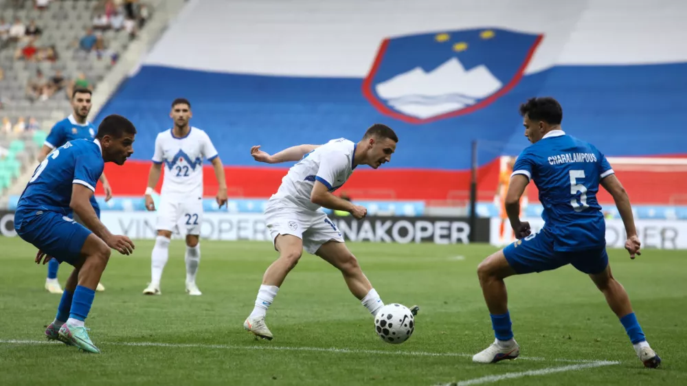 4.6.2026 - stadion Stožice - prijateljska tekma Slovenija - Ciper - nogomet slovenska reprezentanca Foto: Luka Cjuha