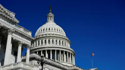FILE PHOTO: A view of the dome of the U.S. Capitol building, during a vote in the U.S. House of Representatives on a stopgap spending bill to avert a partial government shutdown that would otherwise begin October 1, on Capitol Hill in Washington, D.C. U.S., September 19, 2025. REUTERS/Kent Nishimura/File Photo