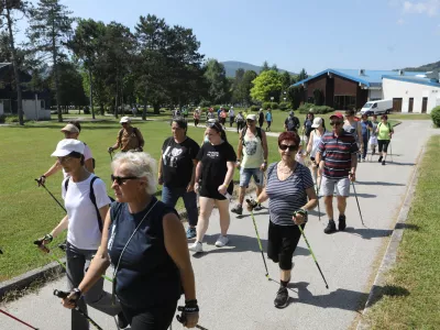 07.06.2025 - Dan nordijske hoje in druženje z Nedeljskim v Termah Čatež- nordijska hoja - Terme ČatežFoto: Luka Cjuha / Foto: Luka Cjuha