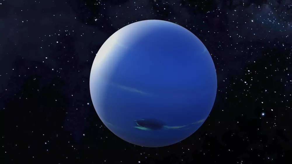 Neptune, ustvarjen s pomočjo 3D-animacije / Foto: Istock