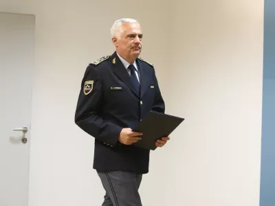 Direktor policije Danijel Lorbek 5.6.2026 - Vr&scaron;ilec dolžnosti generalnega direktorja policije Danijel Lorbek bo danes, 5. junija 2026,Foto: Luka Cjuha