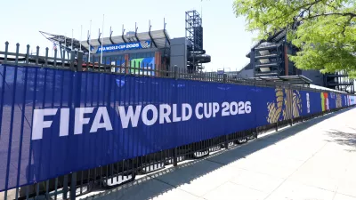 Jun 4, 2026; Philadelphia, Pennsylvania, USA; A general view of scenes around Lincoln Financial field ahead of the 2026 FIFA World Cup. Mandatory Credit: Bill Streicher-Imagn Images