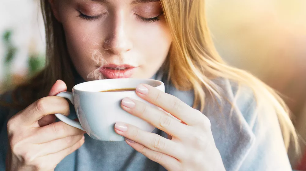 Cafe, Winter, Women, Coffee - Drink, Sunset