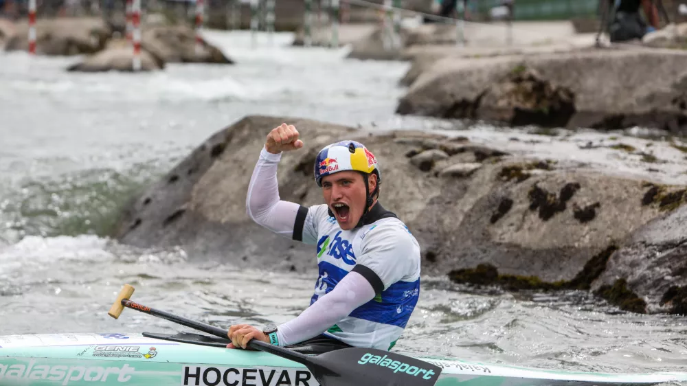 - Žiga Lin Hočevar,- 30.05.2026.- Svetovni pokal Kanu 2026, Tacen.//FOTO: Bojan Velikonja