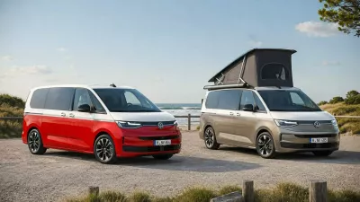 Volkswagen multivan in california