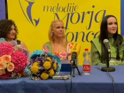 Na Melodijah morja in sonca sta sinoči s skladbo Do roba in &scaron;e čez slavili Anika Horvat in Tinkara Kovač. 