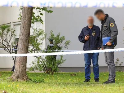 Zgodilo se je na zelenici blizu žrtvinega doma, ko je česala psa. F Andrej Petelin&scaron;ek, Večer