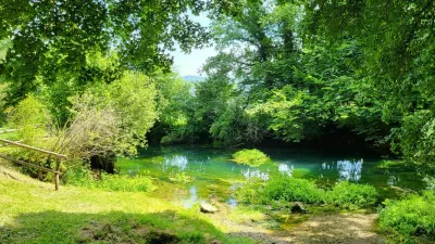 izvir krke / Foto: Katja Gle&scaron;čič 