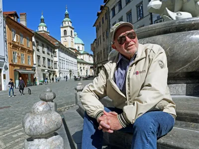 Joco Žnidar&scaron;ič, legenda slovenske fotografije - fotoreporter, mojster umetni&scaron;ke fotografije. - 12.04.2016 - portret za rubriko Mestne face -//FOTO: Tomaž Skale