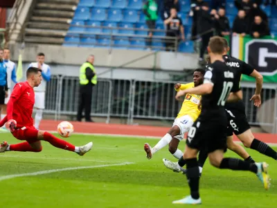 Denis Pintol<br><br>6. gol za Bravo<br><br>- 09.10.2022 &ndash; nogomet - Bravo: Olimpija, Prva liga Telemacha, 12. krog:<br> <br>//FOTO: Bojan Velikonja