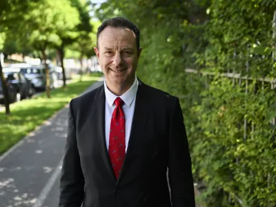 16.07.2024 - Justin Friedman, ameri&scaron;ko veleposlani&scaron;tvo v Sloveniji.FOTO: Nik Erik Neubauer