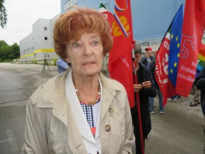 Francka Četkovič, sindikat upokojencev Slovenije. Foto: Dragana Stanković