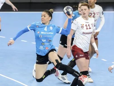 - 19.03.2023 &ndash; ženski rokomet - Krim Mercator: Rapid Bukare&scaron;ta, evropska liga prvakinj za uvrstitev v četrtfinale, prva tekma //FOTO: Jaka Gasar