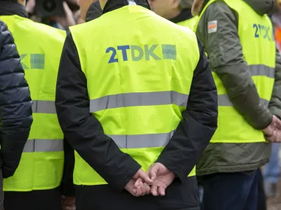 Družba 2TDK, razvoj projekta - projektno podjetje za razvoj drugega tira,.- 27.03.2019 - infrastrukturni projekt Drugi tir - ogled gradnje dostopnih cest do trase novega železni&scaron;kega tira Divača-Koper, //FOTO: Matjaž Ru&scaron;t