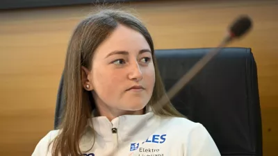 Eva Alina Hočevar- 17.04.2024 - Tiskovna konferenca Kajaka&scaron;ke zveze SlovenijeFOTO: Nik Erik Neubauer