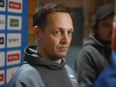 Aleksander Sekulić, selektor ko&scaron;arkarske reprezentance- 08.11.2022 &ndash; slovenska ko&scaron;arkarska reprezentanca - trening - priprave na novi dve kvalifikacijski tekmi z Izraelci in Nemci za svetovno prvenstvo leta 2023 //FOTO: Nik Erik Neubauer