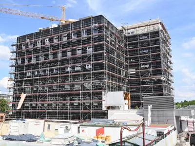 Gradnja onkolo&scaron;kega oddelka UKC Maribor / Foto: Ukc Maribor