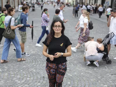 - 06.09.2024 - dr. Vita Po&scaron;tuvan, specialistka za prevencijo samomorov//FOTO: Jaka GasarOPOMBA: ZA OBJEKTIV - INTERVJU