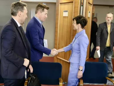 Zasli&scaron;anje evropske komisarke - Marta Kos