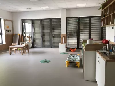 Nov razvojni oddelek Vrtca Radovljica je v tem &scaron;olskem letu že sprejel prve otroke. Foto:&nbsp;Eva Branc