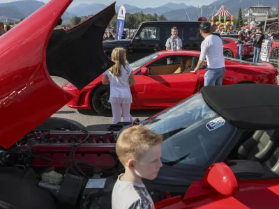 - 21.09.2024 - drag racing - dirkanje z avtomobili, letali&scaron;če Lesce //FOTO: Jaka Gasar