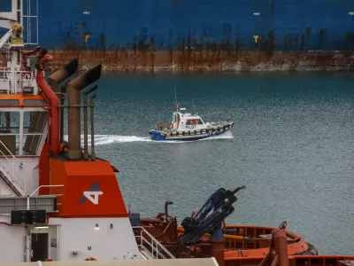  06.01.2023 - Luka Koper, d.d., pristani&scaron;ki in logistični sistem - mednarodno tovorno pristani&scaron;če&nbsp;//FOTO: Luka Cjuha