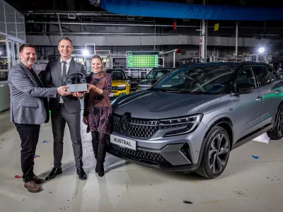 Renault austral bo eno leto nosil naziv slovenski avto leta. / Foto: Uro&scaron; Modlic