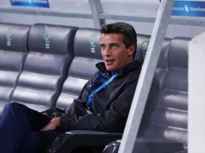 Milenko Mile Ačimović, &scaron;portni direktor nogometnega kluba NK Olimpija- ﻿- nogomet - Olimpija: Koper, Prva liga, 11. krog:- nogometa&scaron;i Olimpije so premagali Luko Koper s 4:0//FOTO: Bojan Velikonja