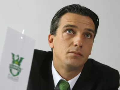 &scaron;portni direktor NK Olimpija Mile Ačimovič   - Nogometni klub NK Olimpija Ljubljana - - novinarska konferenca ob zaključku prestopnega roka;     //FOTO: Jaka Adamič