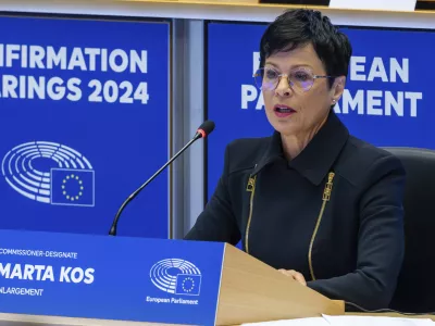 &nbsp;Marti Kos so očitali domnevno sodelovanje z jugoslovanskimi tajnimi službami, kar je kandidatka odločno zavrnila. / Foto: AP