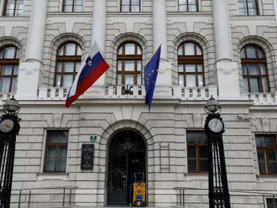 Ra&scaron;id Aziz sredi oktobra na ljubljanskem okrožnem sodi&scaron;ču obtožbe zaradi kaznivega dejanja terorizma ni priznal. Foto: Luka Cjuha&nbsp;