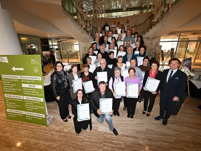 Nagrajenci izbora Moja dežela &ndash; znak gostoljubnosti, s katerim se je Turistična zveza Slovenije vrnila k koreninam slovenskega turizma. F TZS