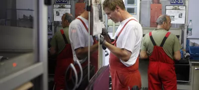 - CIMOS d.d., avtomobilska industrija, Koper - proizvodnja delov in opreme za motorna vozila, tovarna - //FOTO: Bojan Velikonja