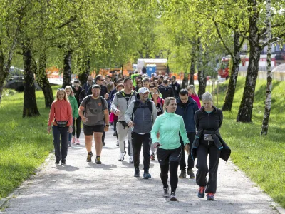 - 08.05.2021 - Pohod Pot ob žici 2021 - Pot spominov in tovari&scaron;tva (PST) - &scaron;portno-rekreativni dogodek v času epidemije Koronavirus COVID-19,<br> <br>//FOTO: Matja Rut