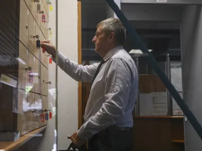  Boris Koras- 21.06.2023 &ndash; Delovno in socialno sodi&scaron;če v Ljubljani - izredna odpoved delovnega razmerja //FOTO: Luka Cjuha